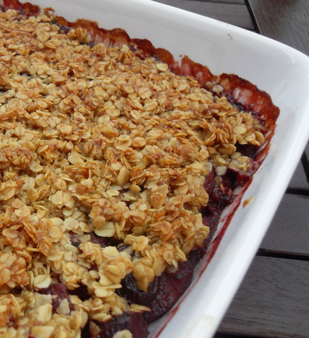 The English Kitchen Red Fruit Crumble